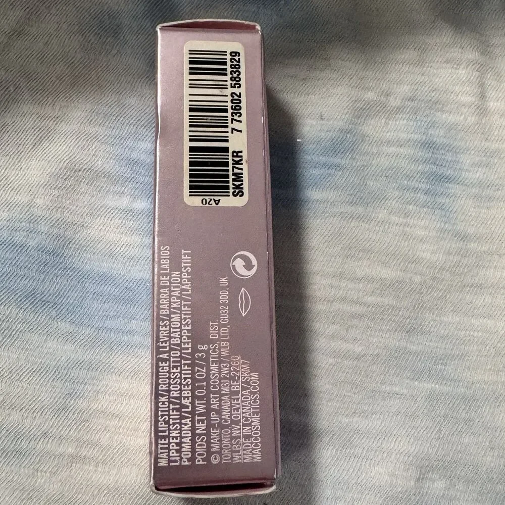 MAC Matte Lipstick - Heart Goes Boom A20 - Frosted Firework Collection - NIB